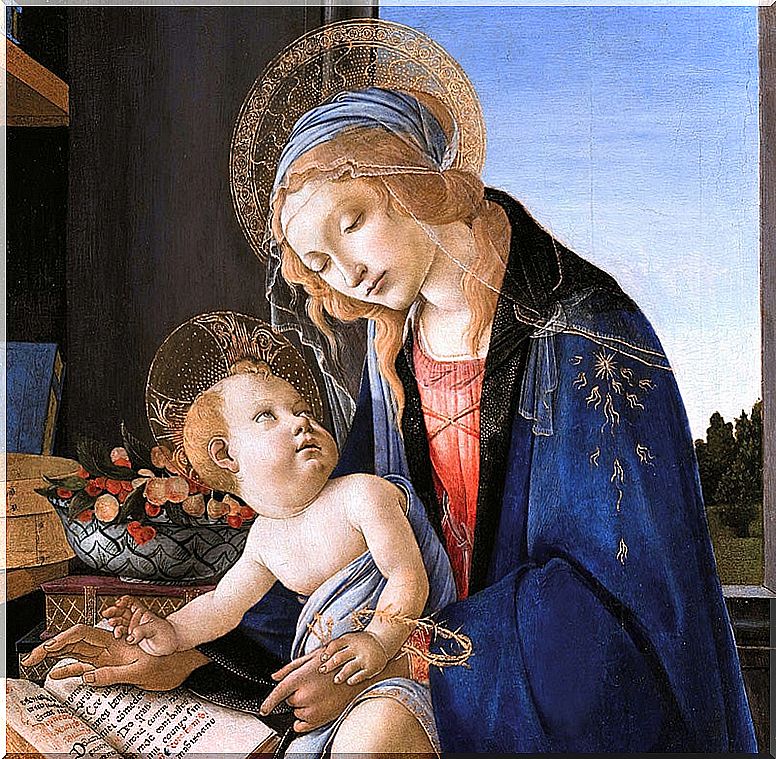 Virgin of the Botticelli book