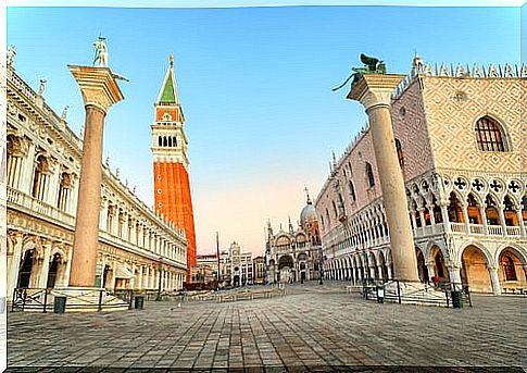 Some curiosities of San Marco square in Venice