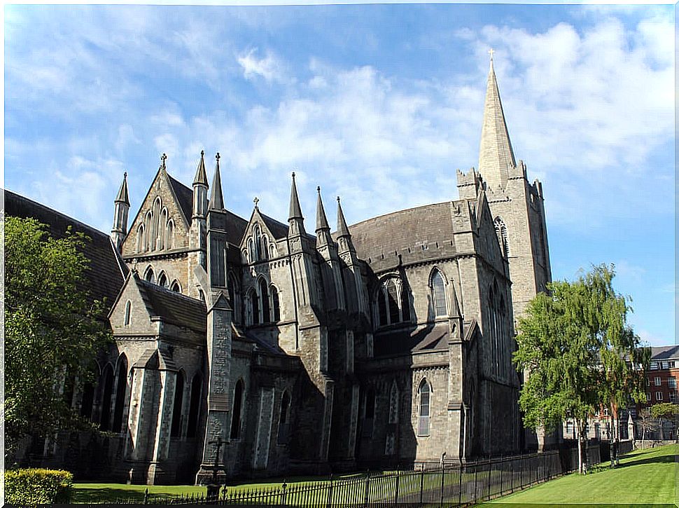 Exterior of St. Patrick's Cathedral