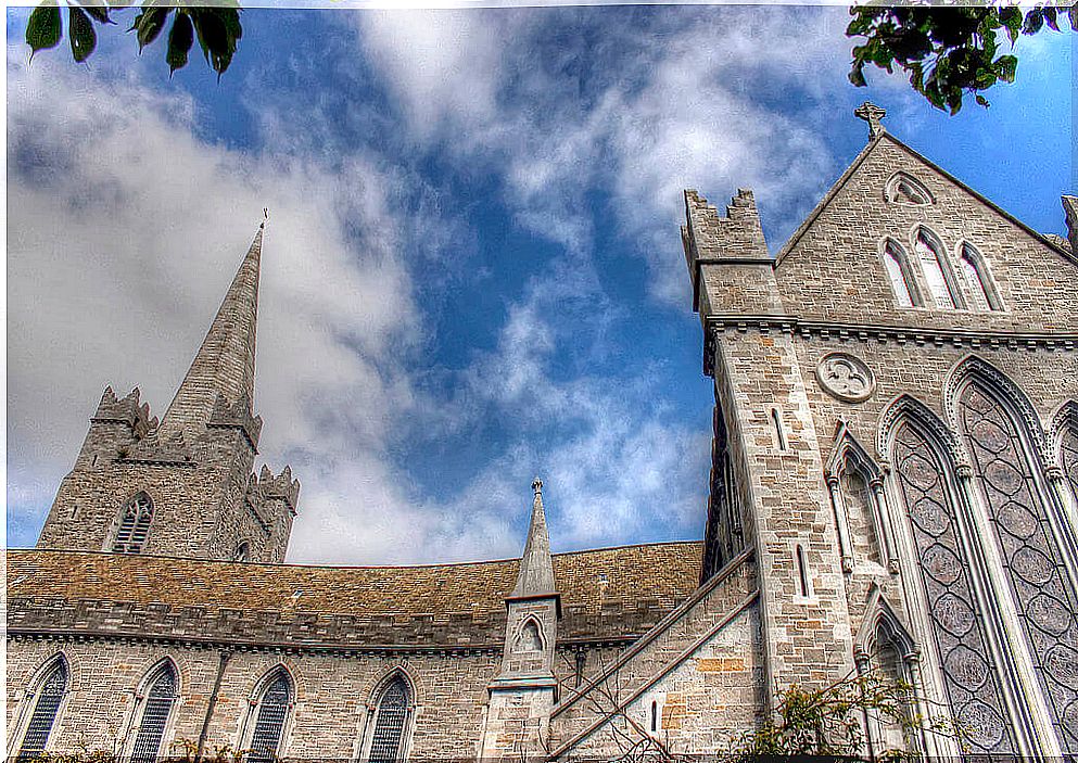 St. Patrick's Cathedral detail