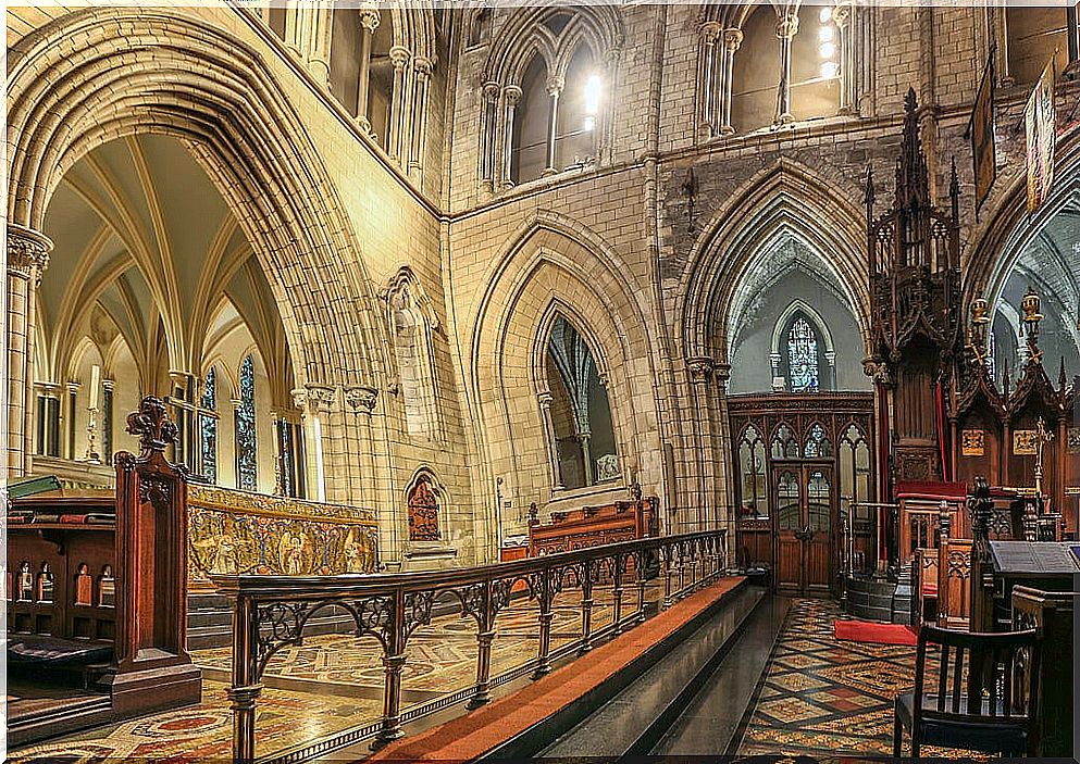 Interior of St. Patrick's Cathedral