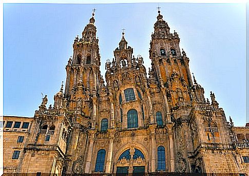 the Cathedral of Santiago of Compostela