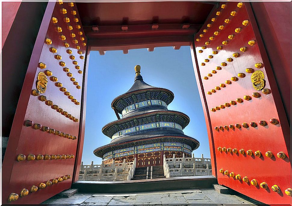 Beijing Temple of Heaven, one of the most beautiful temples in China