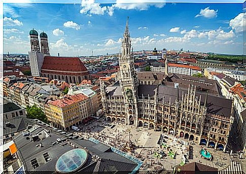 Marienplatz in unich