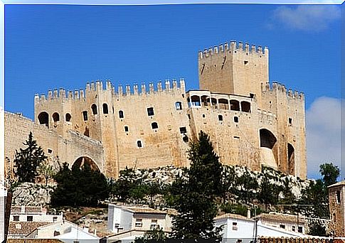 View of the Castle of Vélez-Blanco