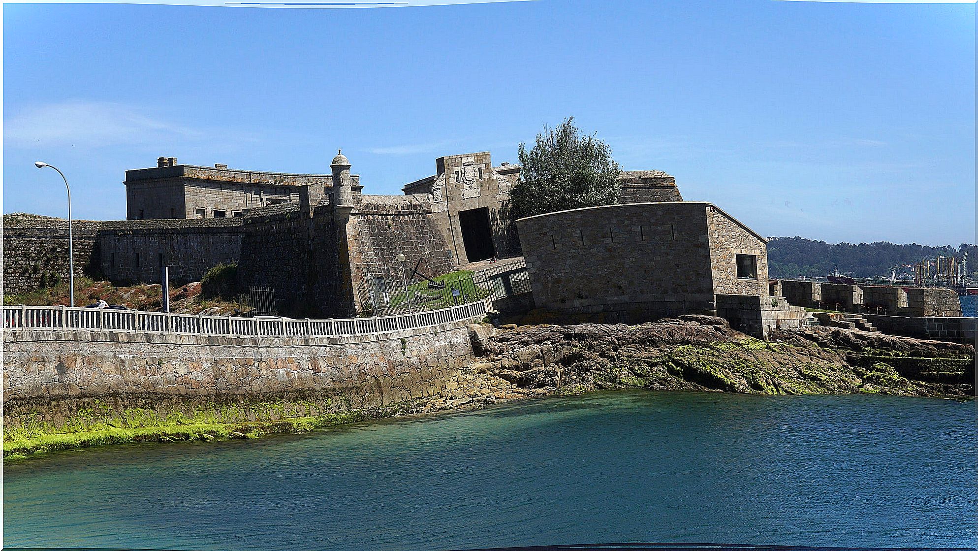 San Antón is one of the most outstanding castles in Galicia.