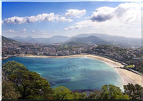 View of San Sebastian