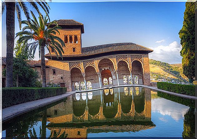 The Alhambra in autumn