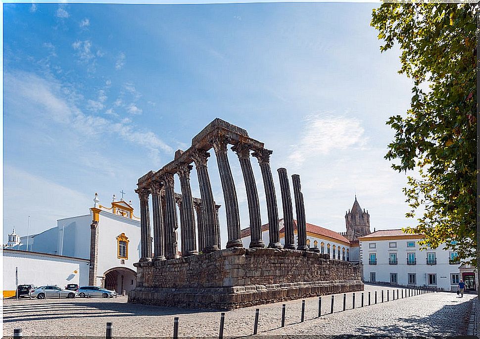 Temple of Diana in Évora