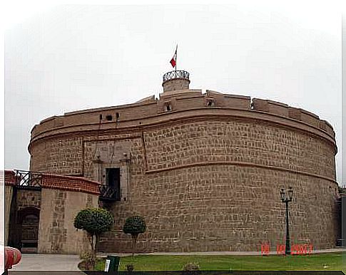 Real Felipe Fortress in Callao.