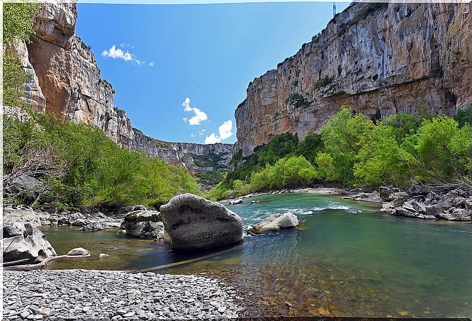 La Foz de Lumbier, a fabulous canyon in Navarra