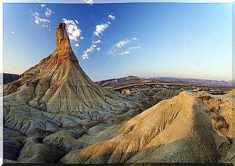 The Bardenas Reales in Navarra, landscapes of another world