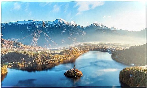 Lake Bled in Slovenia