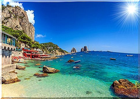 Capri coast