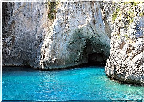 Blue Grotto in Capri