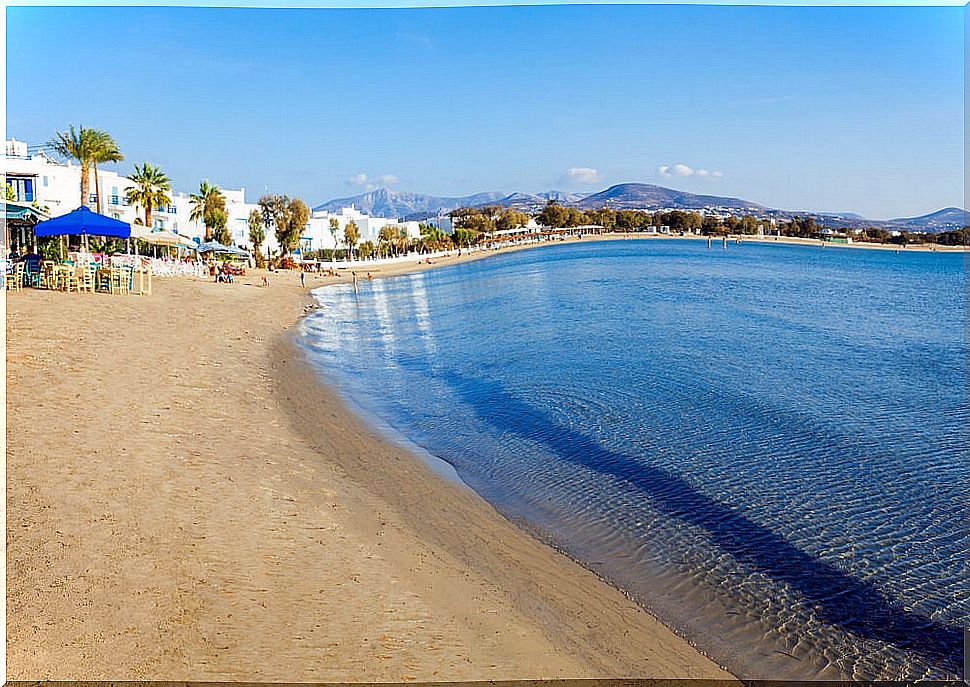 The island of Naxos, a silent place