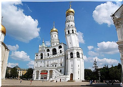 Ivan the Great Bell Tower in the Moscow Kremlin