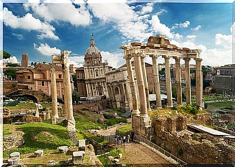 The Roman Forum in the Italian capital, a trip to the past