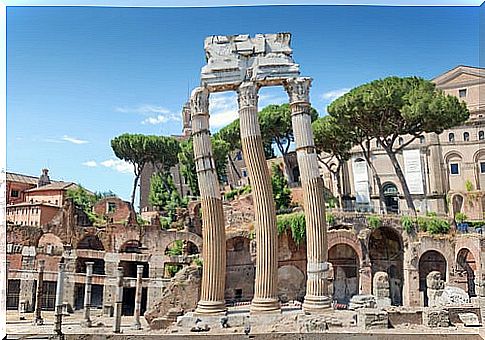 Temple of Castor and Pollux in the Roman Forum