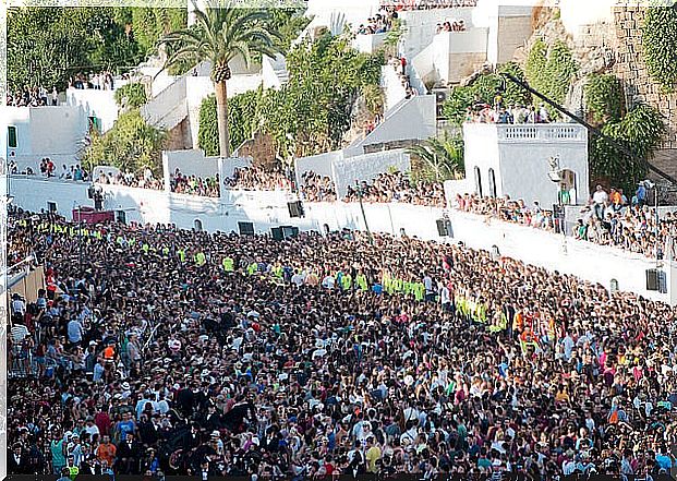 Festivities in Ciutadella in Menorca