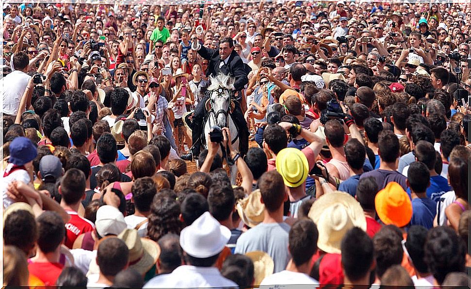 Sant Joan festival in Ciutadella