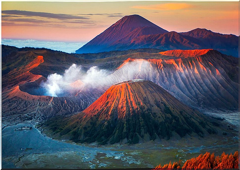 The Semeru volcano, a place from another planet in Java