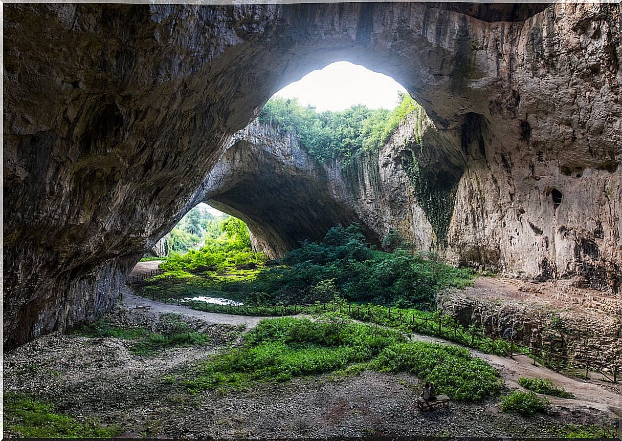 The spectacular Devetashka cave in Bulgaria