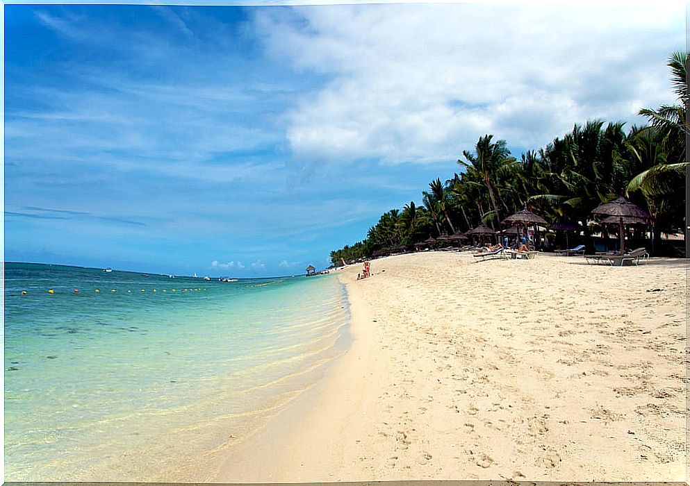 Beach near Triolet