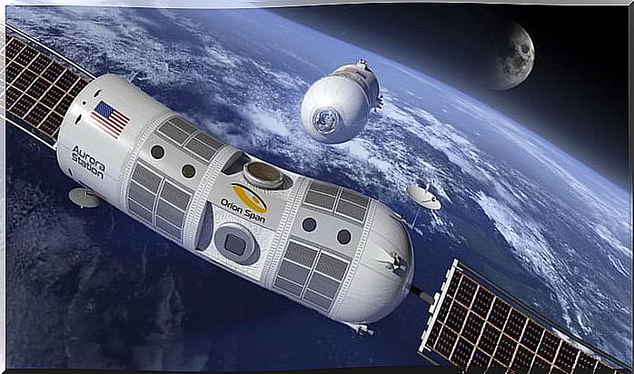 This is Aurora Station, the first hotel located in space