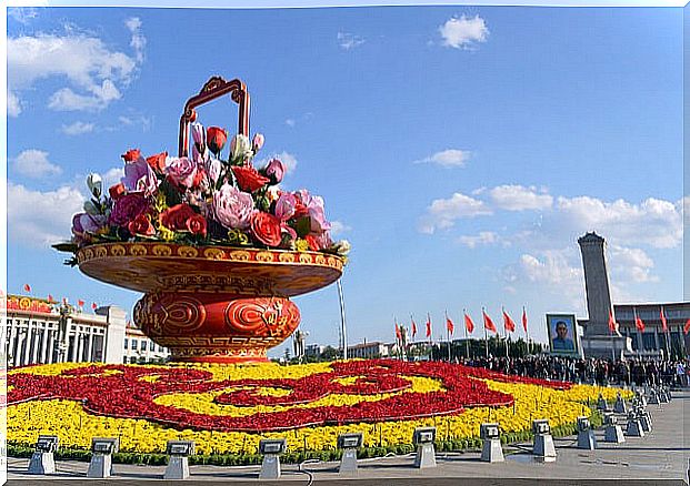 View of Tiananmen Square