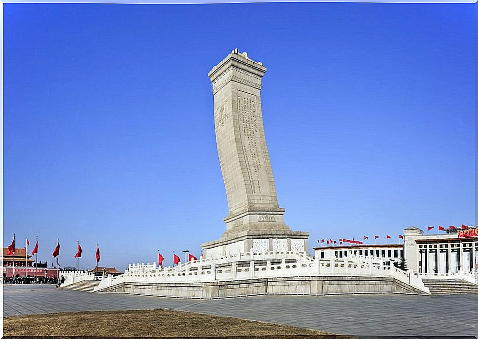 Monolith in Tiananmen Square