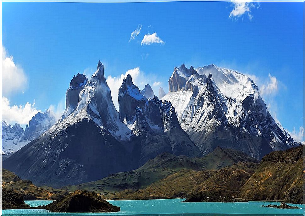 View of Torres del Paine National Park