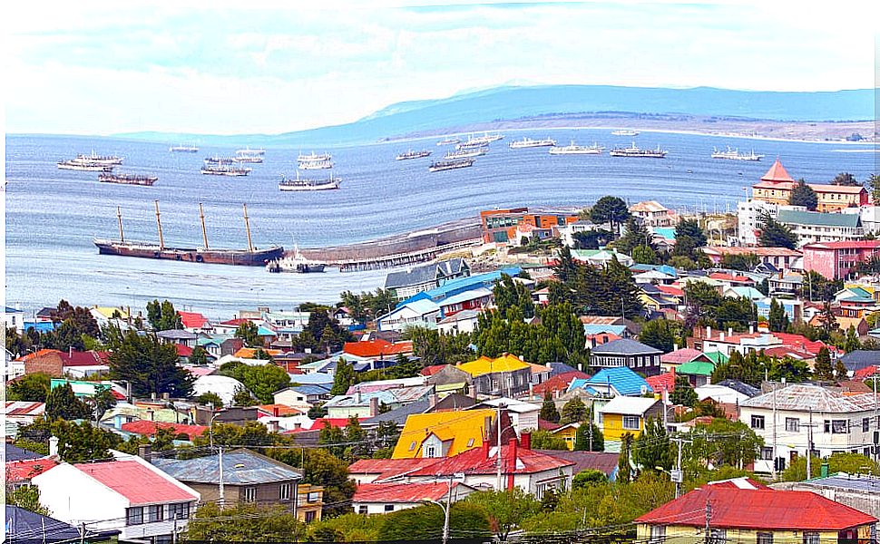 The city of Punta Arenas in the Magallanes region