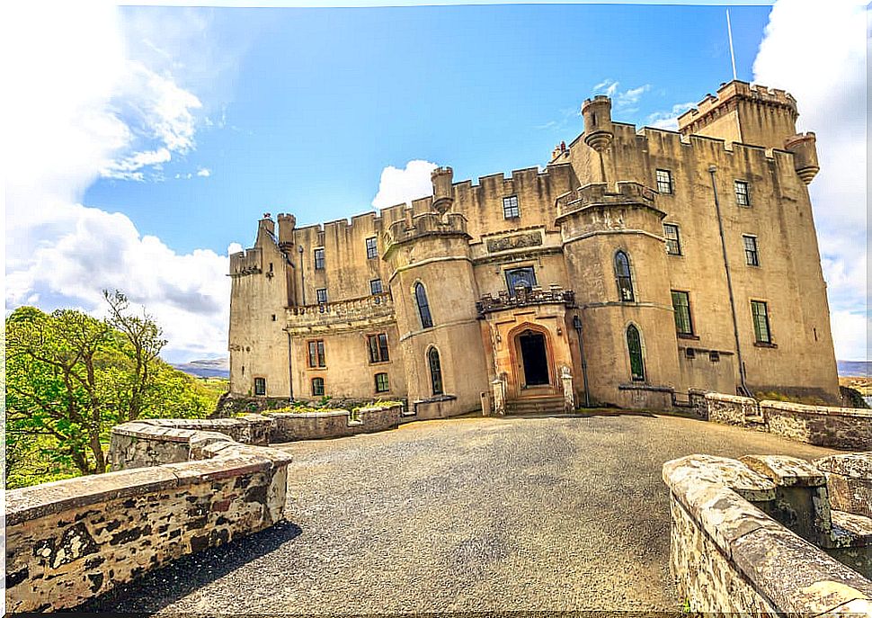 Entrance to Dunvegan Castle