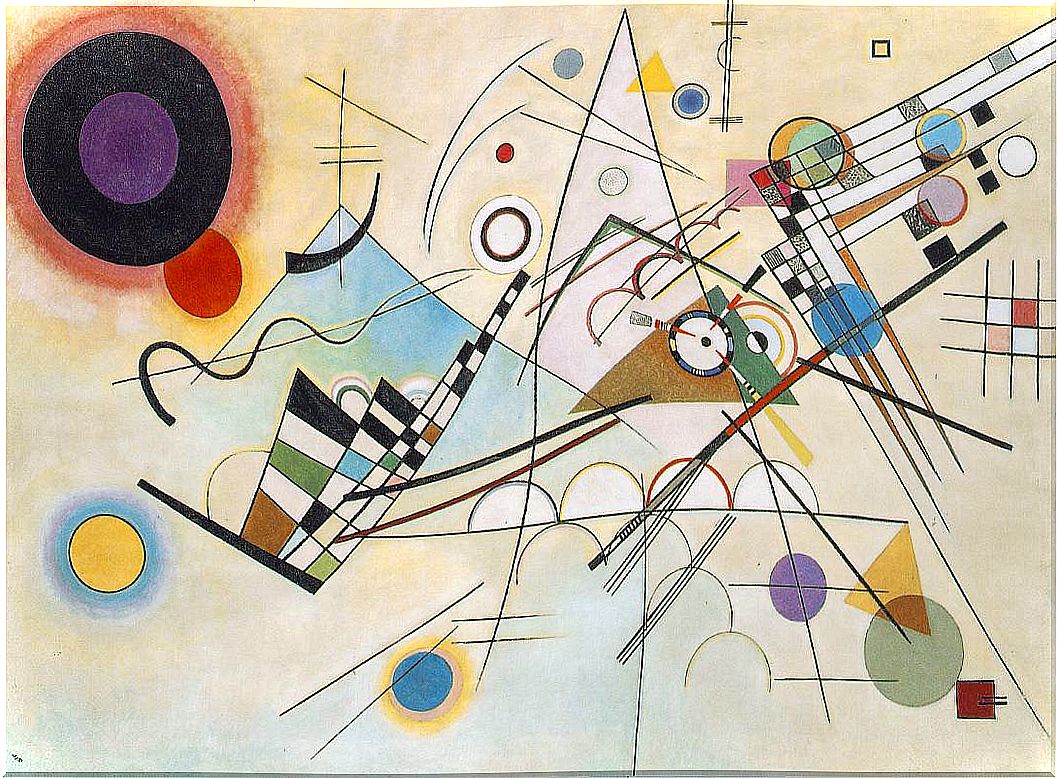 Composition 8 by Wassily Kandinsky