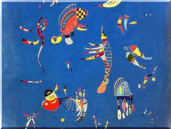 Kandinsky's Blue Sky