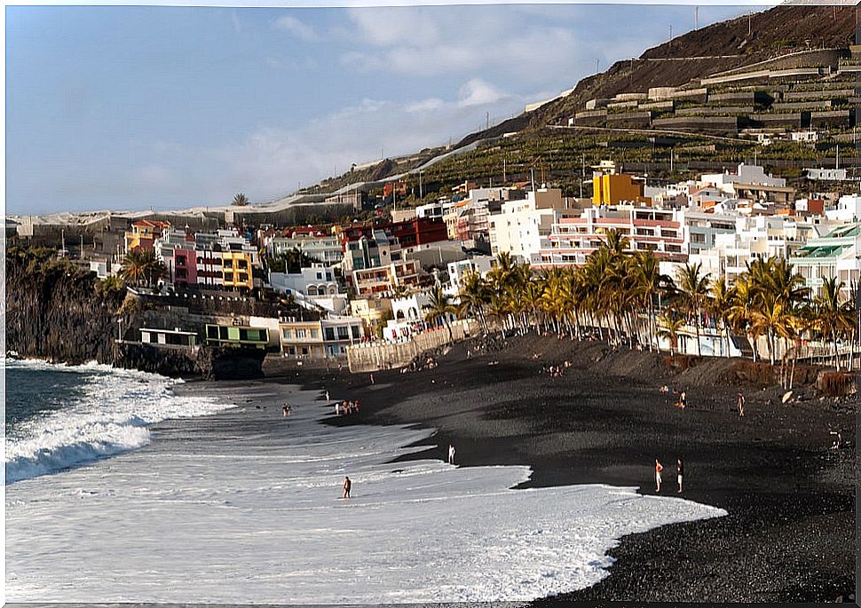 Puerto Naos on the island of LaPalma