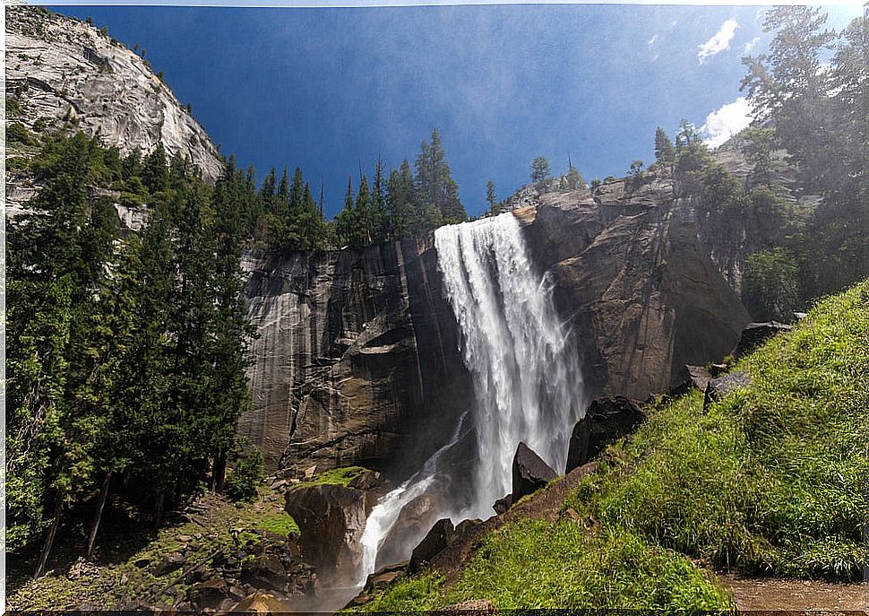 Cascada Vernal, one of the most beautiful waterfalls in America