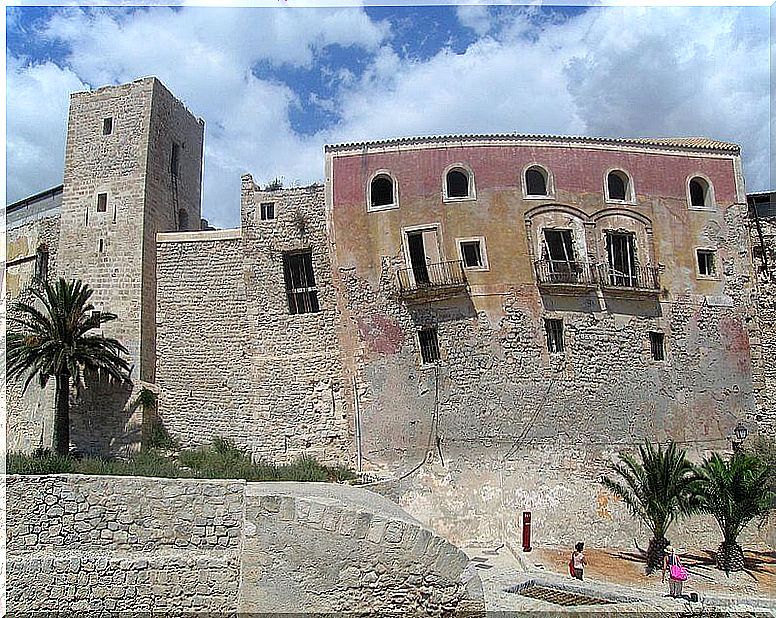 Almudaina from Dalt Vila