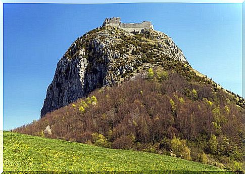 Montsegur Castle on the Cathar Route