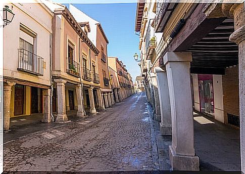 CAlle Mayor of Alcalá de Henares