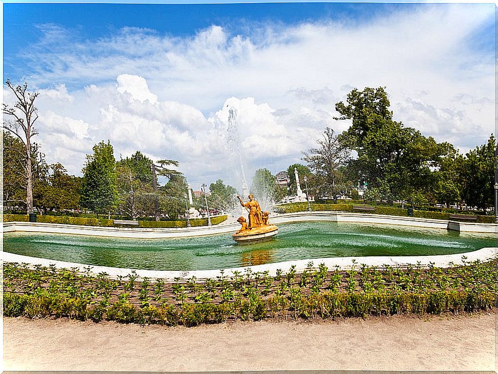 Jardin del Parterre, one of the gardens of the palace of Aranjuez