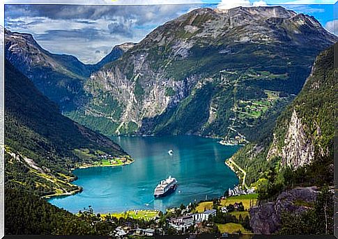 Geiranger Fjord in Norway