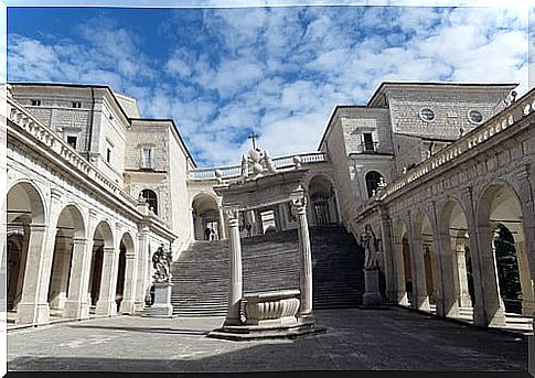 Montecassino Abbey near Rome