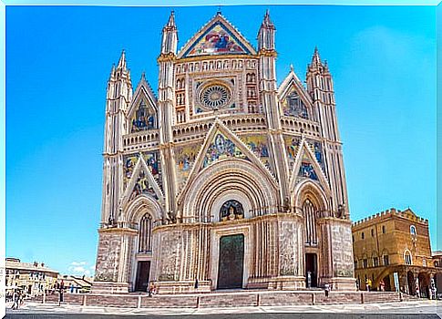 Orvieto Cathedral in Italy