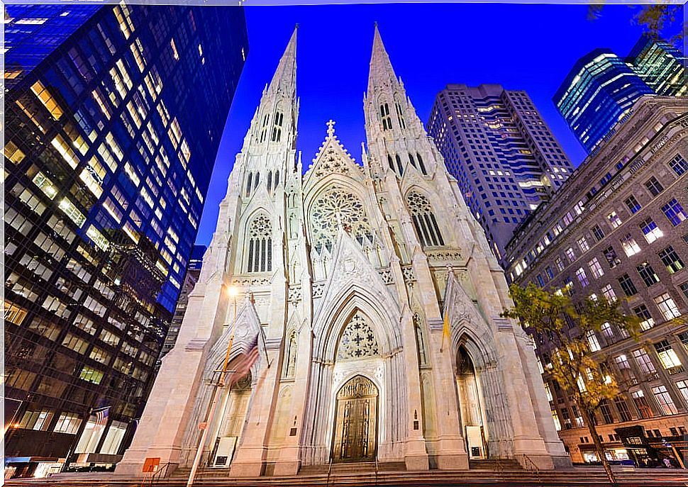 We visit St. Patrick's Cathedral in New York