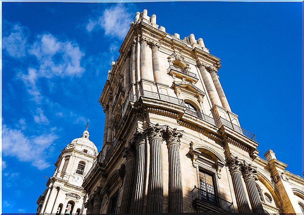 Unfinished tower of the cathedral