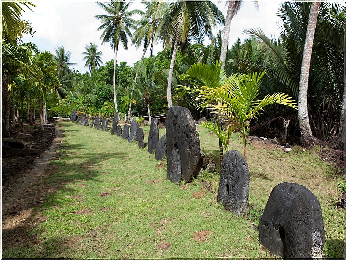 Micronesia's stone money is one of its tourist attractions.