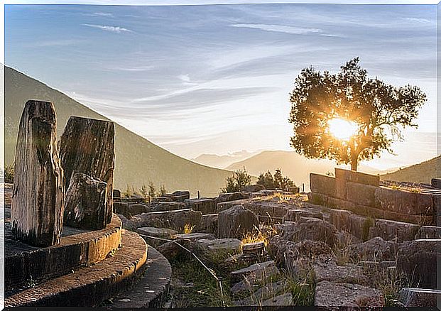 Temple of Athena at Delphi