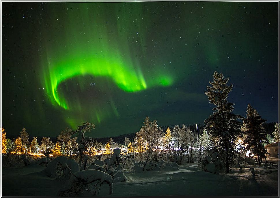 Northern Lights in Ivalo